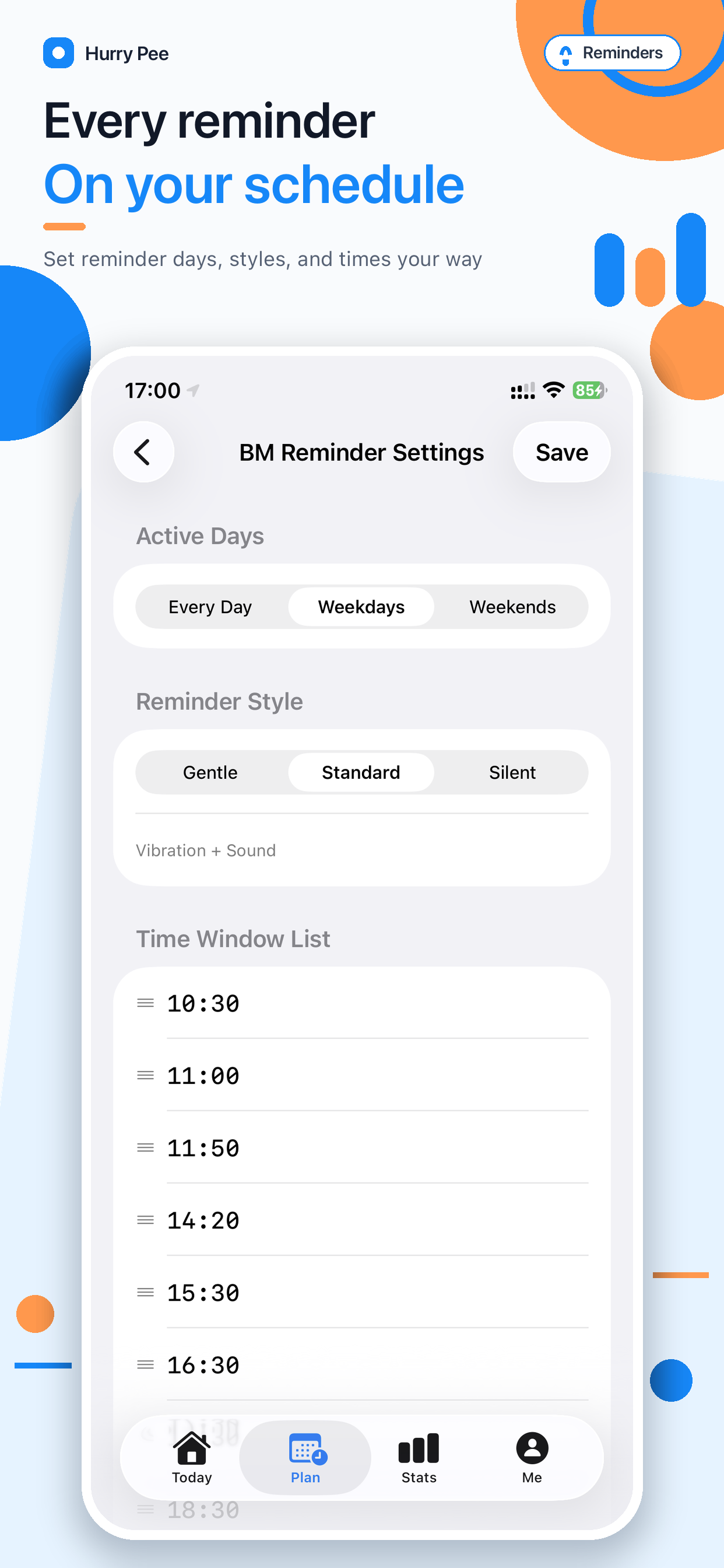 HurryPee - Toilet Reminder screenshot 3