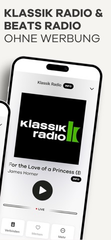 Klassik Radio & Beats Radio iPhone screenshot 2