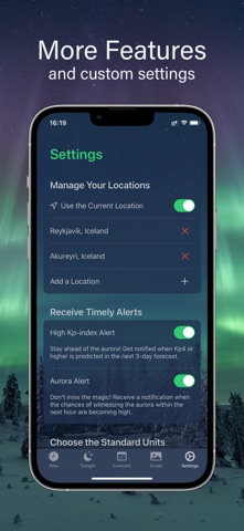 Step's Aurora Guide iPhone screenshot 5