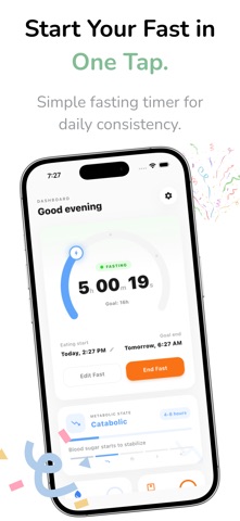 Fastly: Simple Fasting Tracker Screenshot 2 of 6