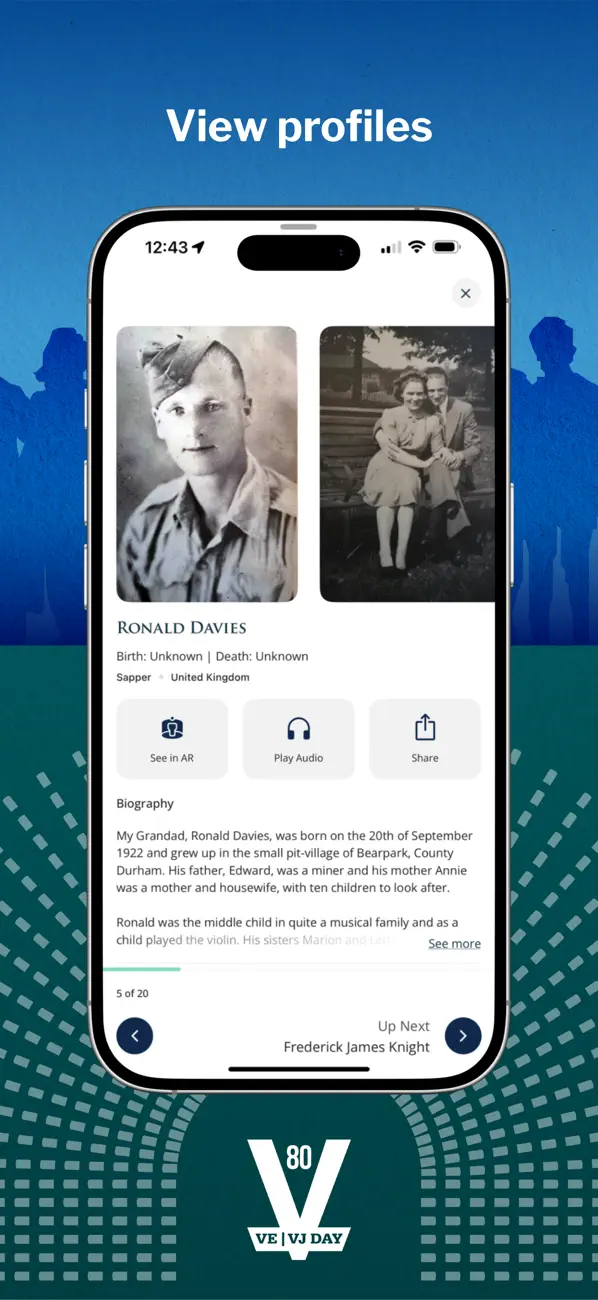 #4. For Evermore (iOS) Por: Commonwealth War Graves Commission