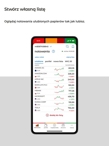 mBank Giełda iPad screenshot 4
