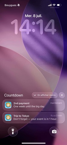 Countdown — Event Tracker Screenshot 4 of 8