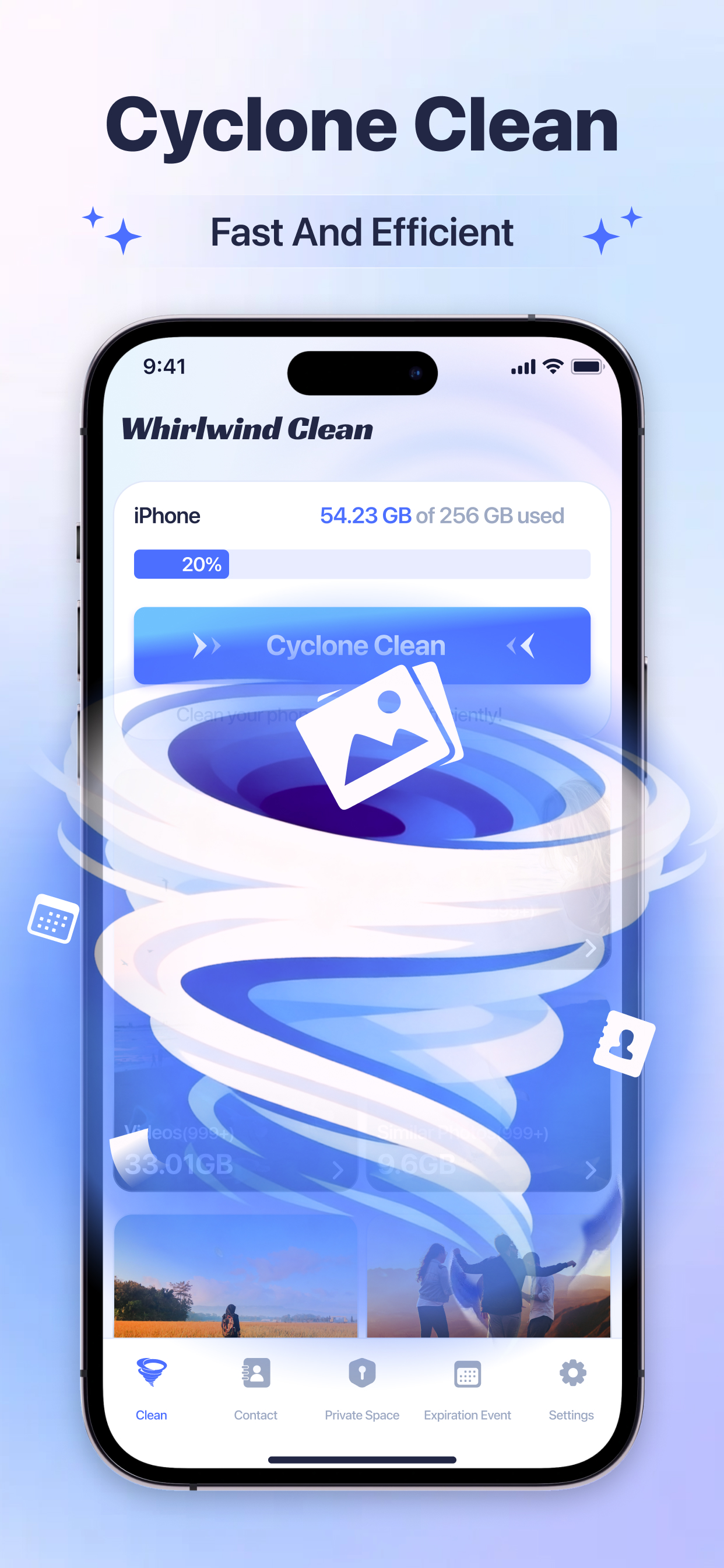 Whirlwind Clean: Cleanup Space