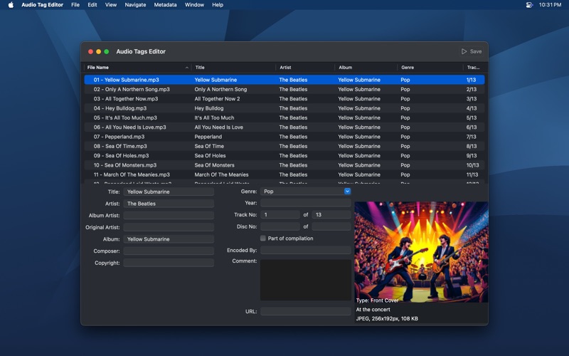 App screenshot