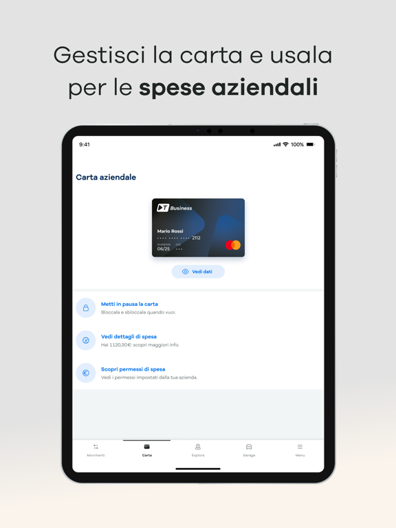 Telepass Business iPad screenshot 4 - Travel app