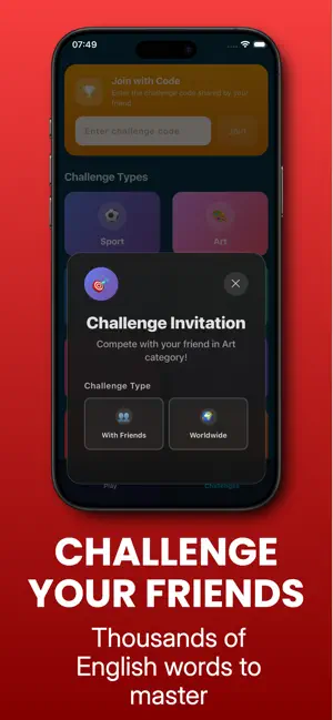 WordChallenge: English Games screenshot 4