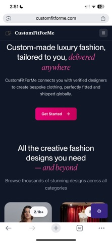 CustomFitForMe screenshot