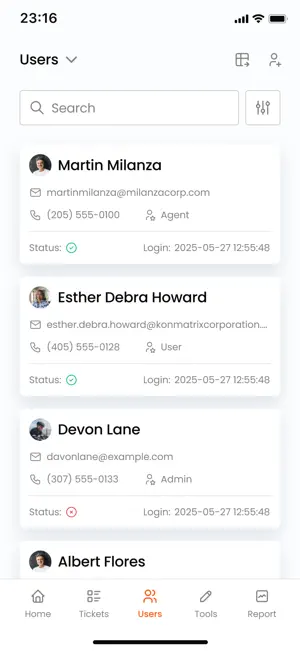 ITarian Mobile v2 screenshot 3