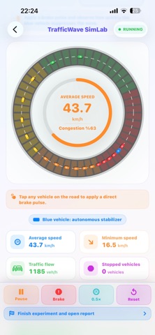 TrafficWaveSimLab Screenshot 2 of 10