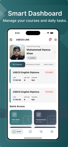 USECS iPhone screenshot