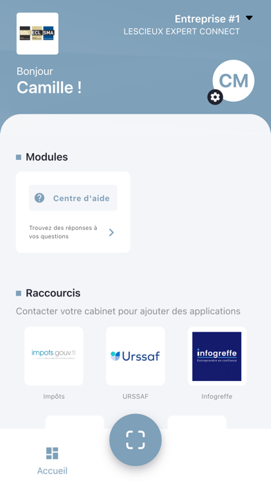 LESCIEUX EXPERT CONNECT iPhone screenshot