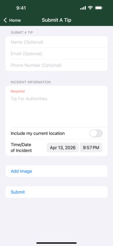 Chickasaw County Sheriff IA iPhone screenshot