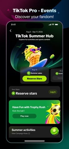 TikTok Pro - Events iPhone screenshot 2 — entertainment app by TikTok Ltd.