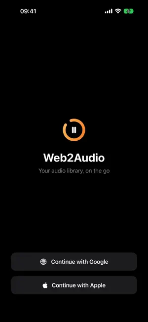 Web2Audio screenshot 1