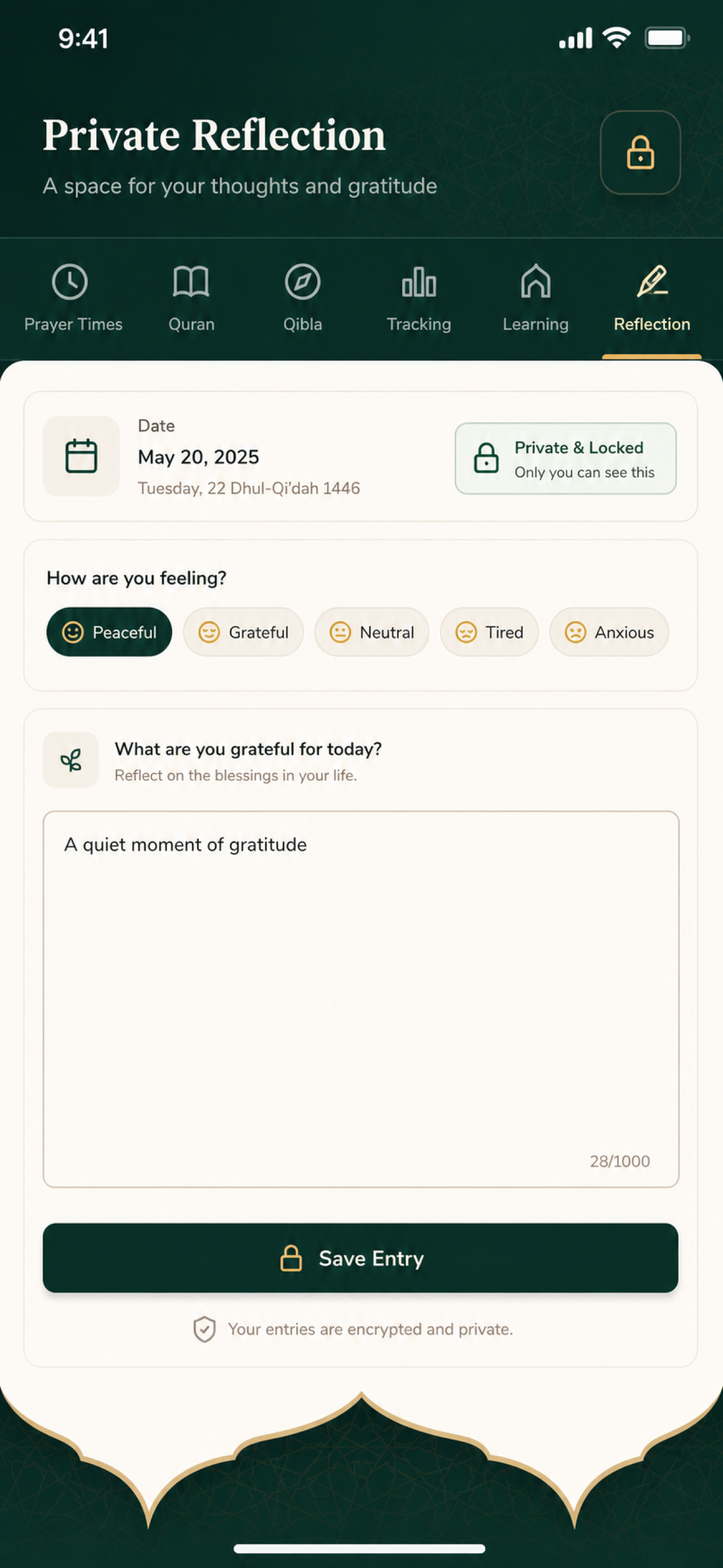Salah Tracker: Quran & Qibla screenshot 9