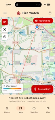 Fire Watch and Alerts screenshot 2