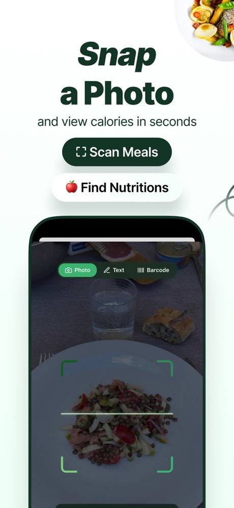 Caloria - AI Calorie Counter screenshot 2
