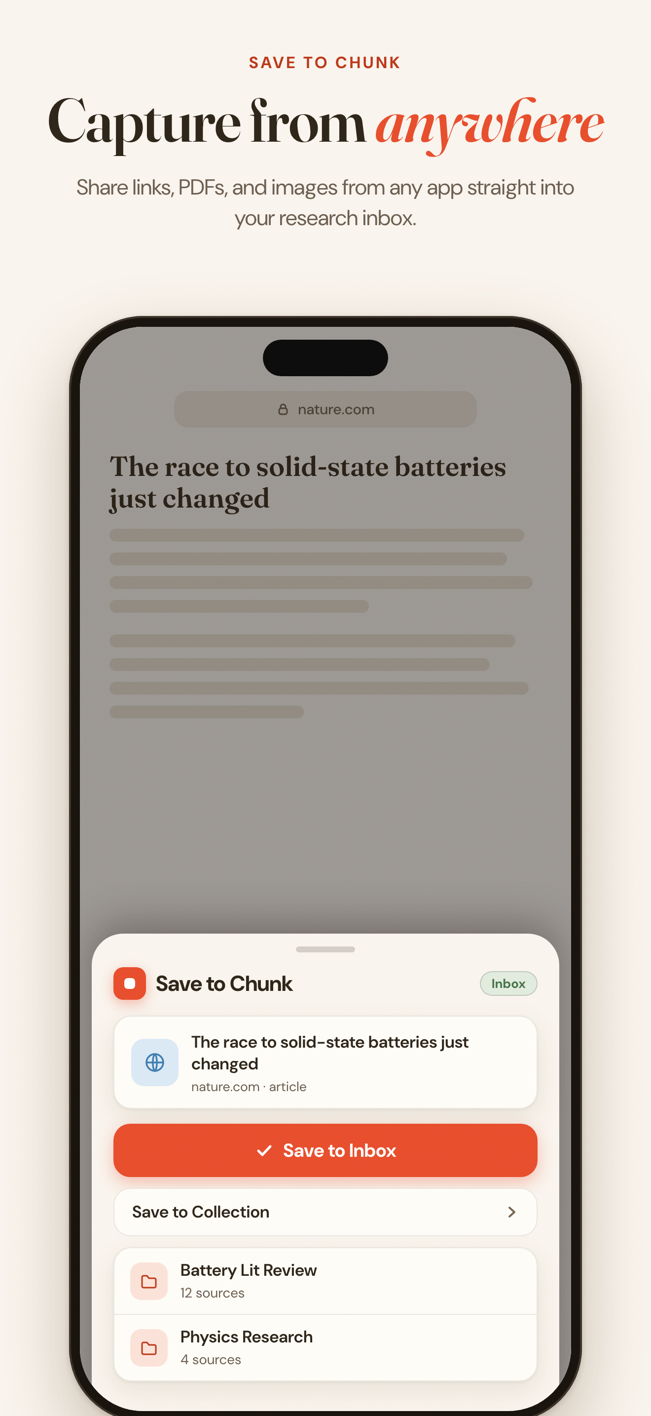 Chunk: AI Research Assistant screenshot 8