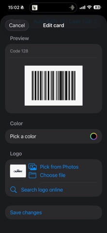 Loyalty Card Keeper screenshot