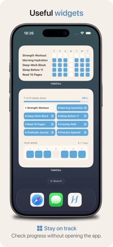 Habitios – Habit Tracker iPhone screenshot