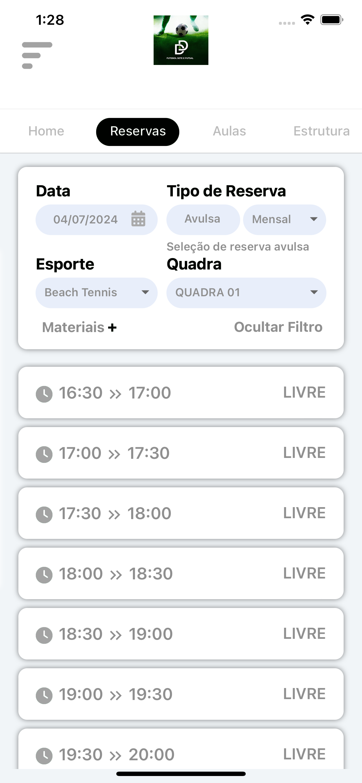 Quadra de Esportes D&D