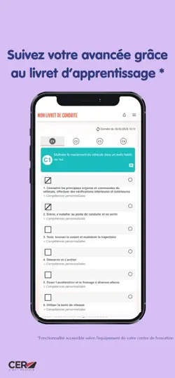 Capture d'écran de CER Code De La Route Et Permis sur iPhone 5