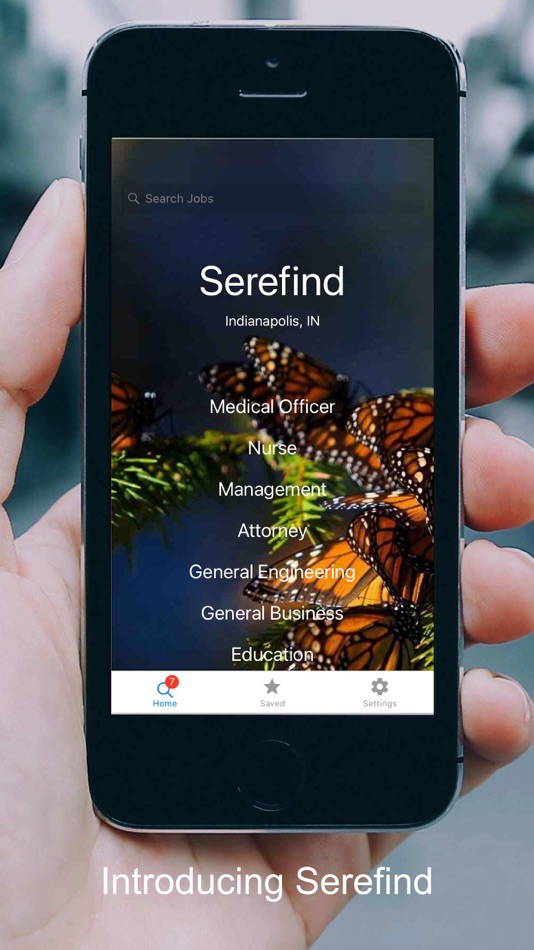 #1. Serefind: Job Search & USAJobs (iOS) โดย: Pramod Verma