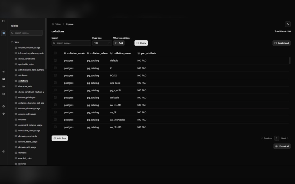 #2. WhoDB (macOS) 作者: Clidey Inc