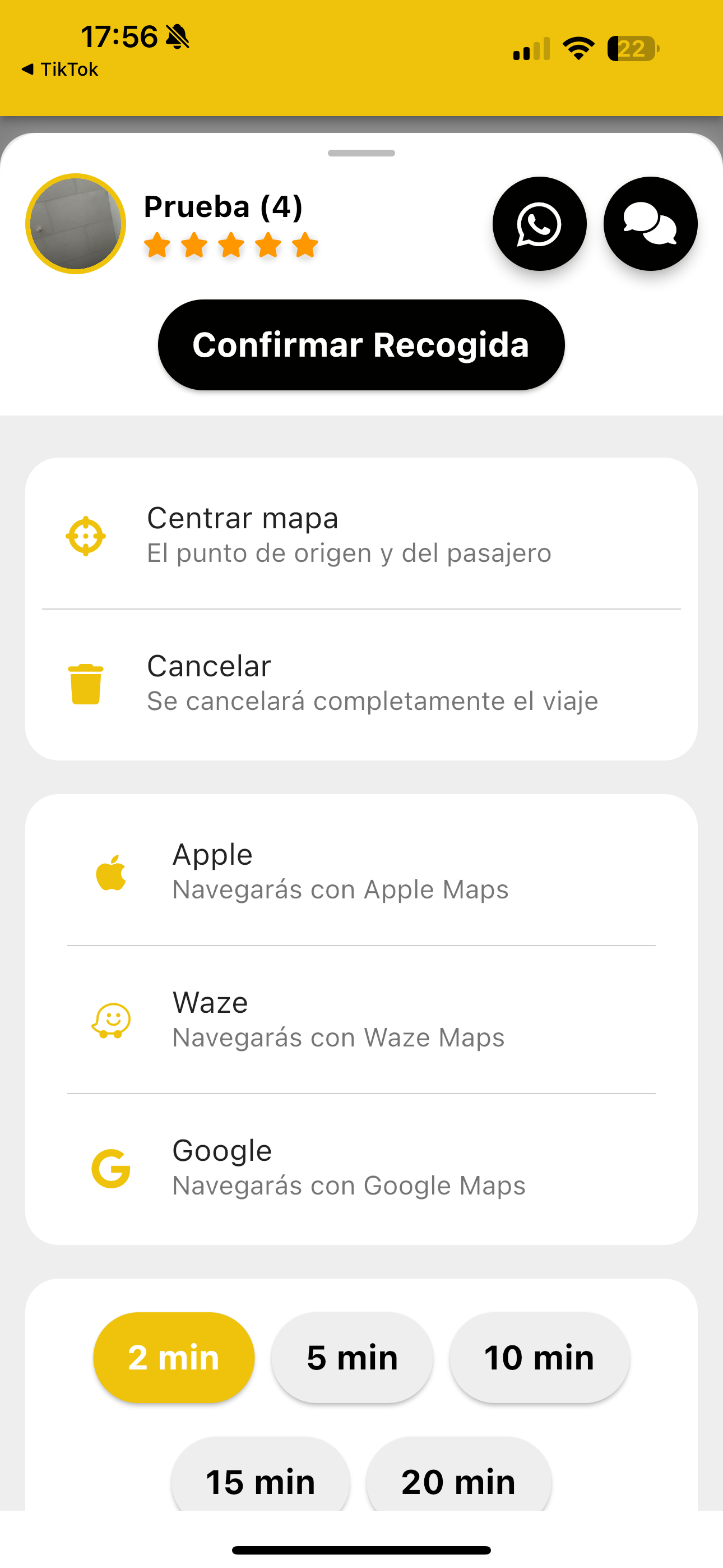 Call Driver CR - Conductor screenshot 4