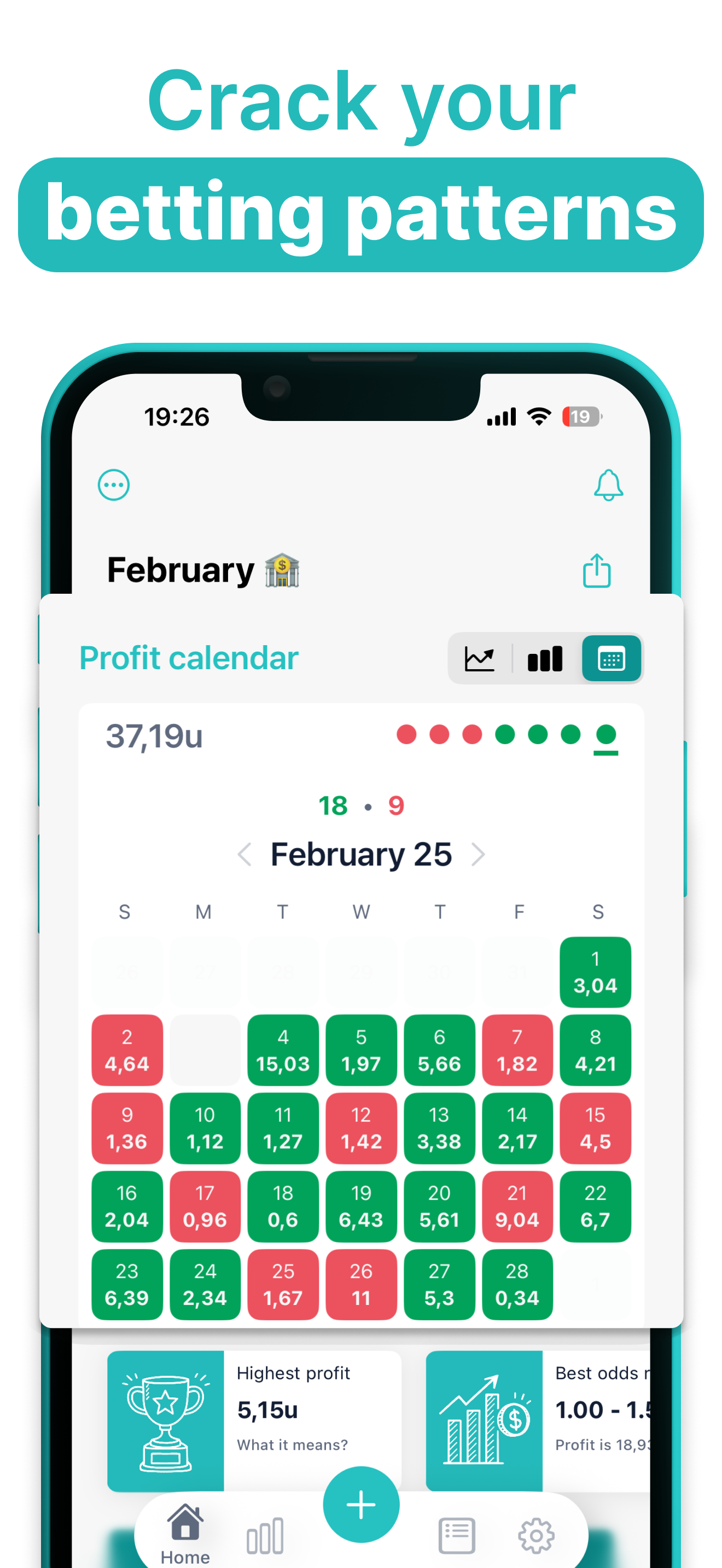 Bet Journal: Track your bets