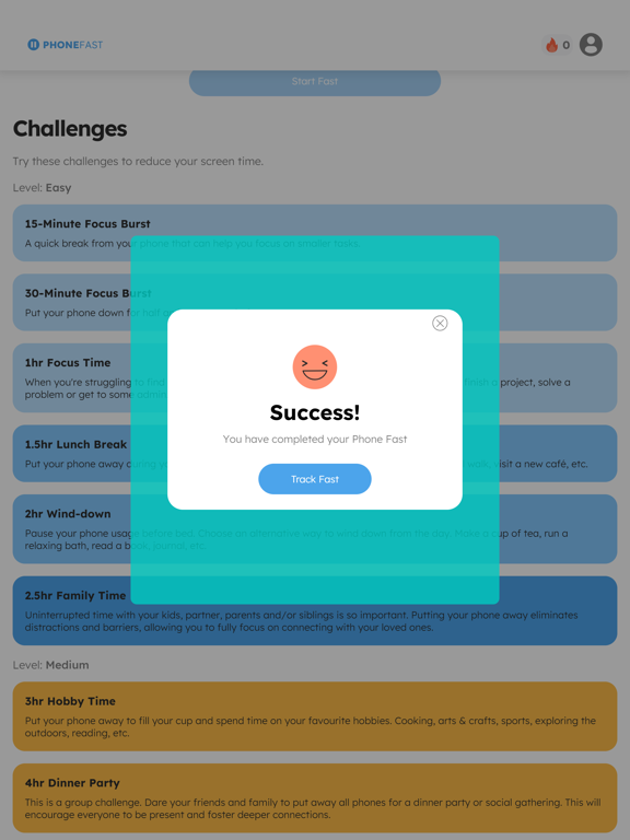 PhoneFast iPad screenshot 3 - Lifestyle app