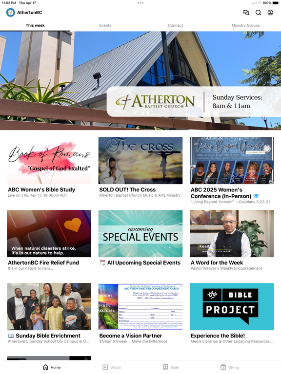 Screenshot #4 pour Atherton Baptist Church