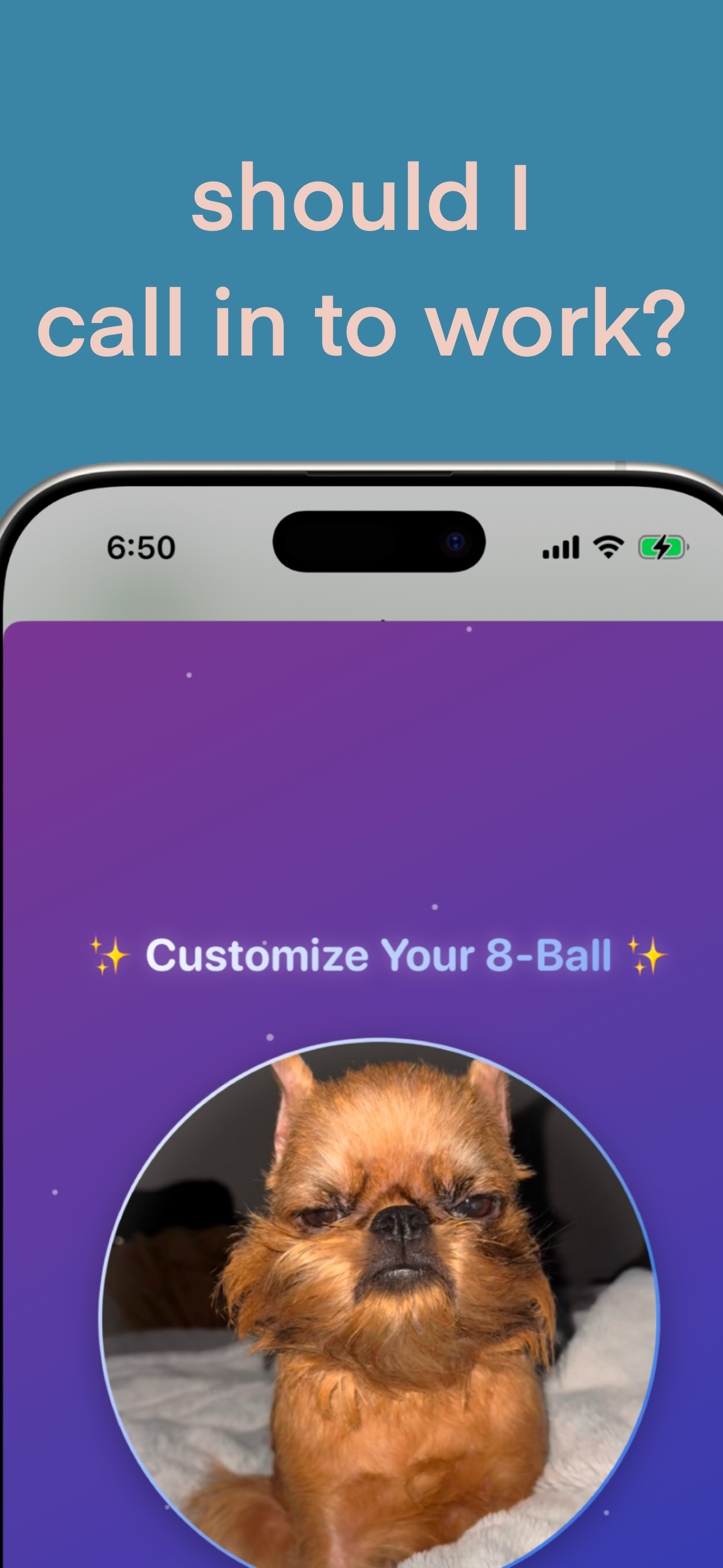 Dusty’s Magic 8 Ball