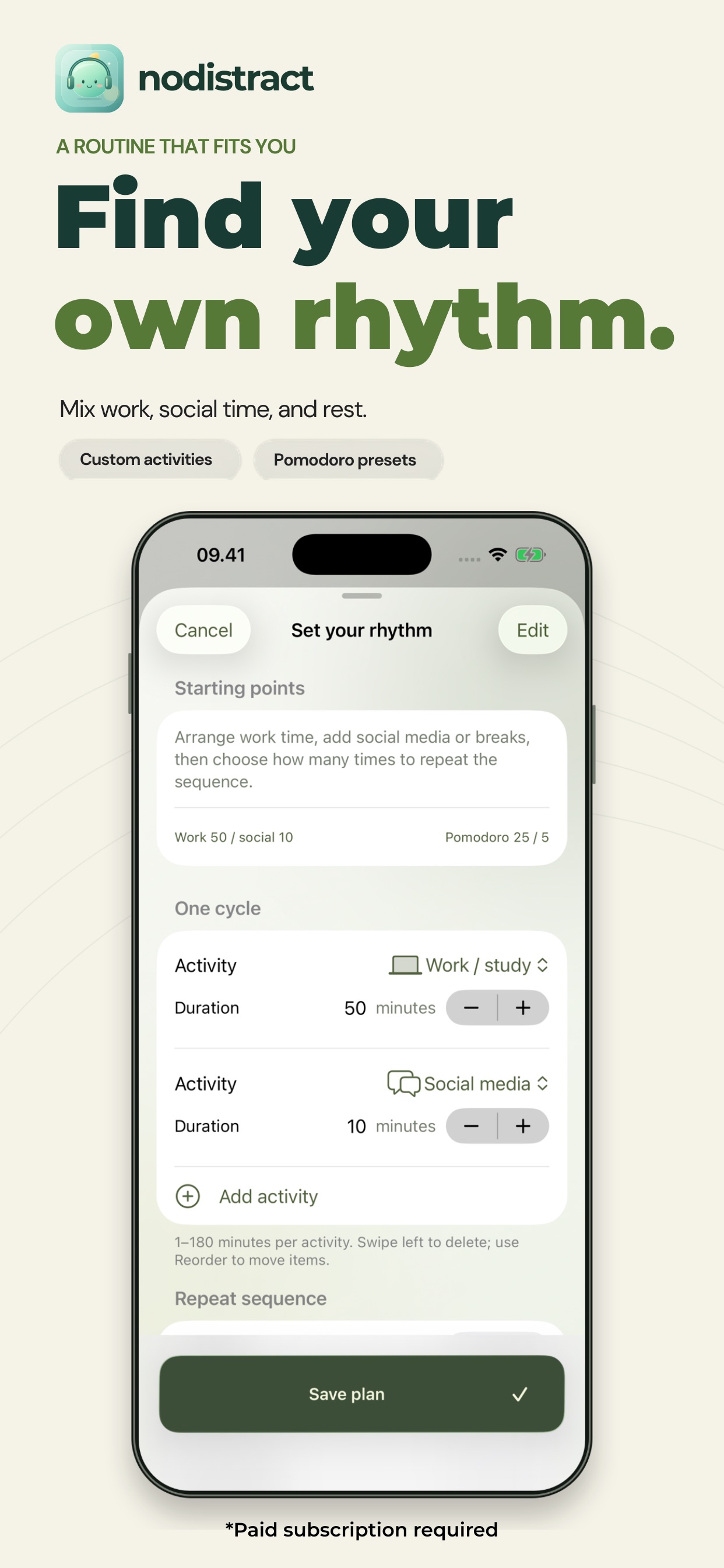 Screenshot 4 of NoDistract: Focus & Pomodoro