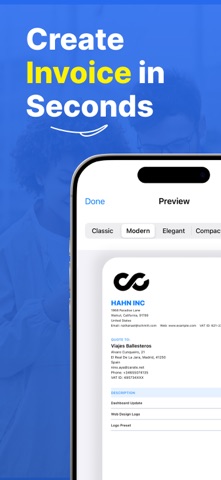 Invoice Maker & Quote - Simple Screenshot 1 of 5