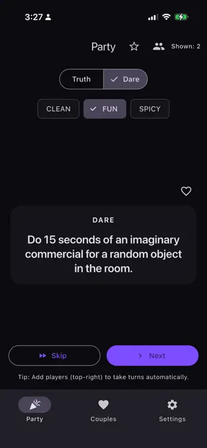 Dare & Truth screenshot 2