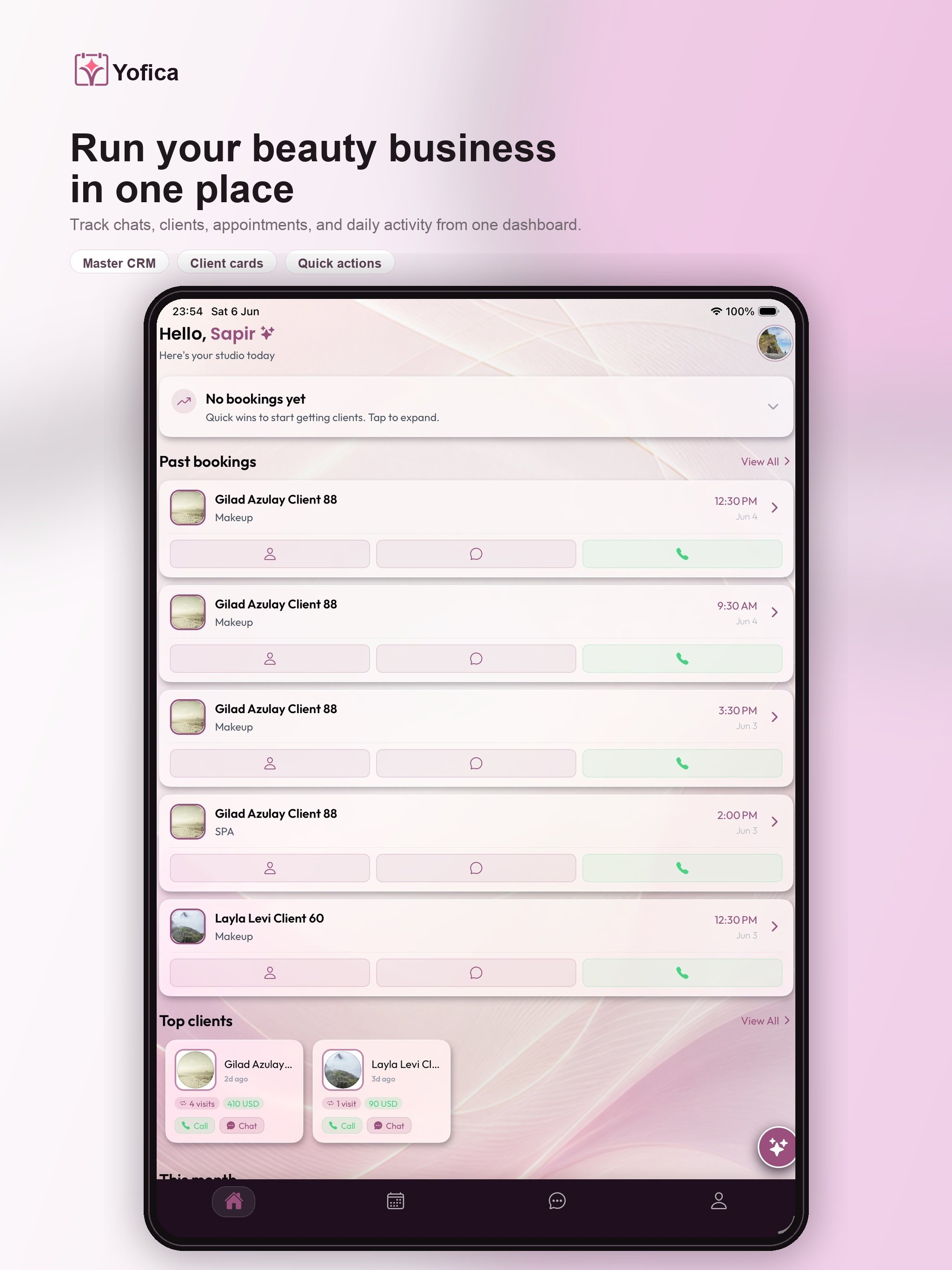 Yofica: AI Beauty Booking
