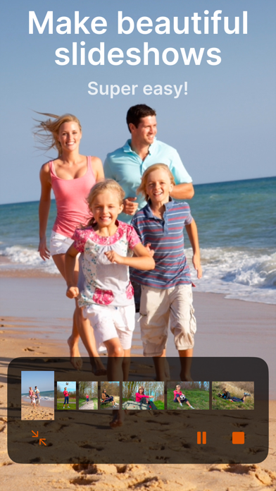 Slideshow Maker SlideFlow iPhone screenshot 1 - Photo & Video app