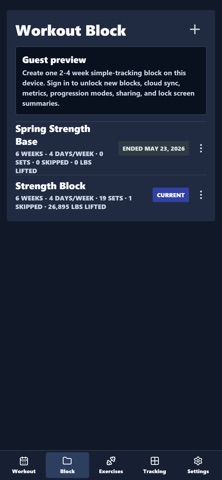 LiftLedger - Training Screenshot 4 of 8
