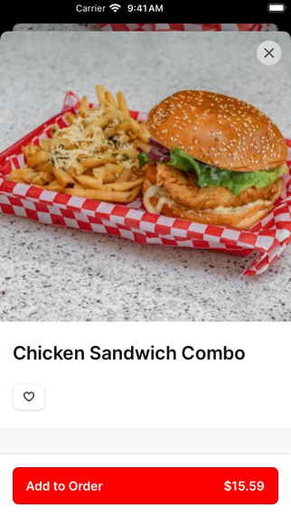 App screenshot