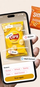 Gluten Free Scanner: GF Foods screenshot
