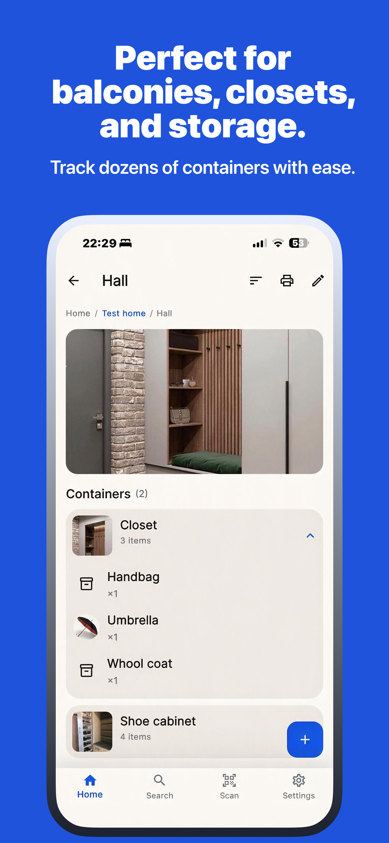 Spacy: Home Inventory & QR screenshot 6