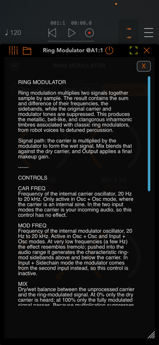 Ring Modulator Screenshot 1 of 6