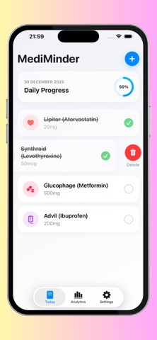MediMinder + screenshot