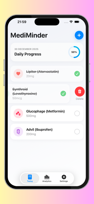 MediMinder + Screenshot 3 of 7