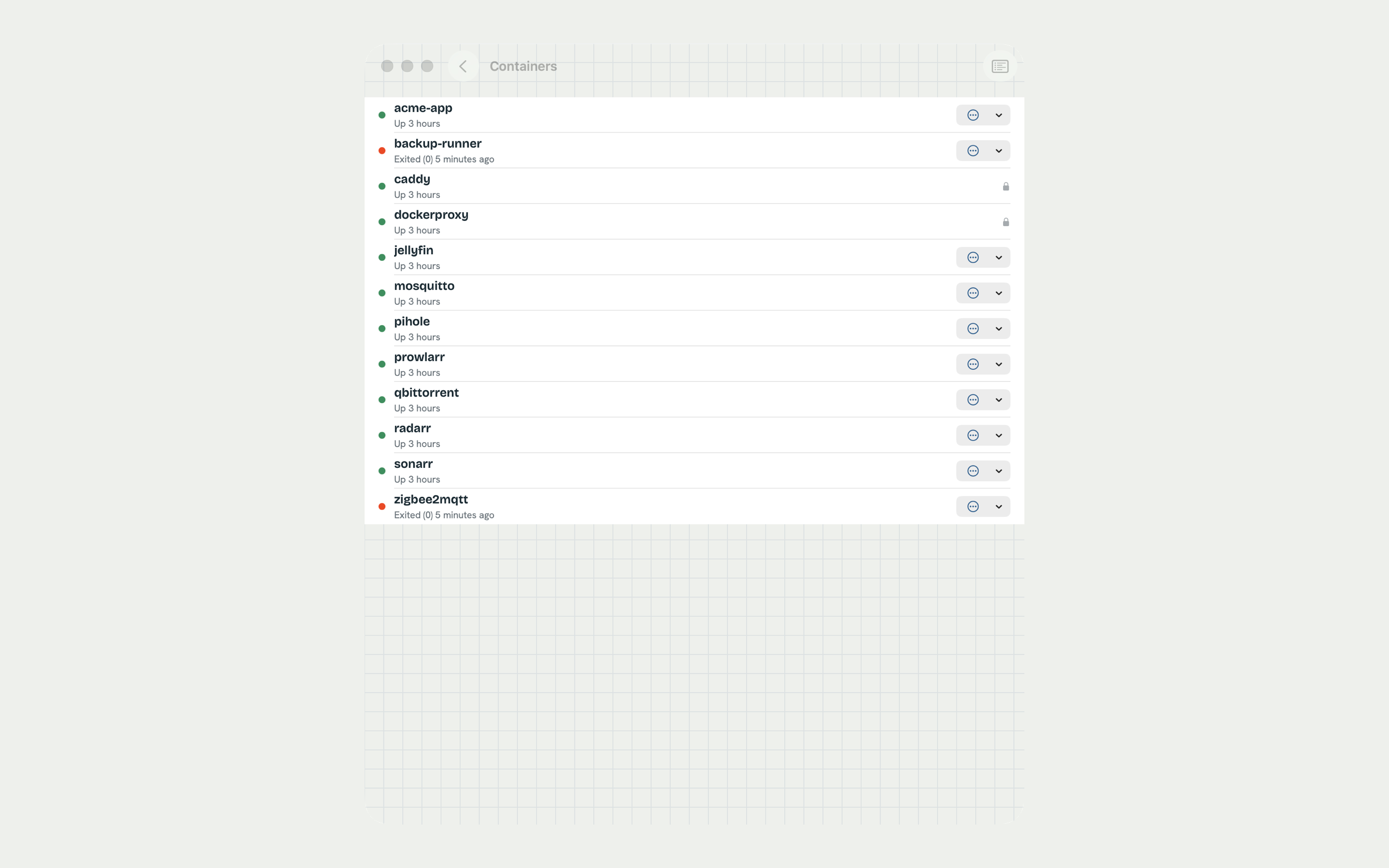 HomelabGlance screenshot 8