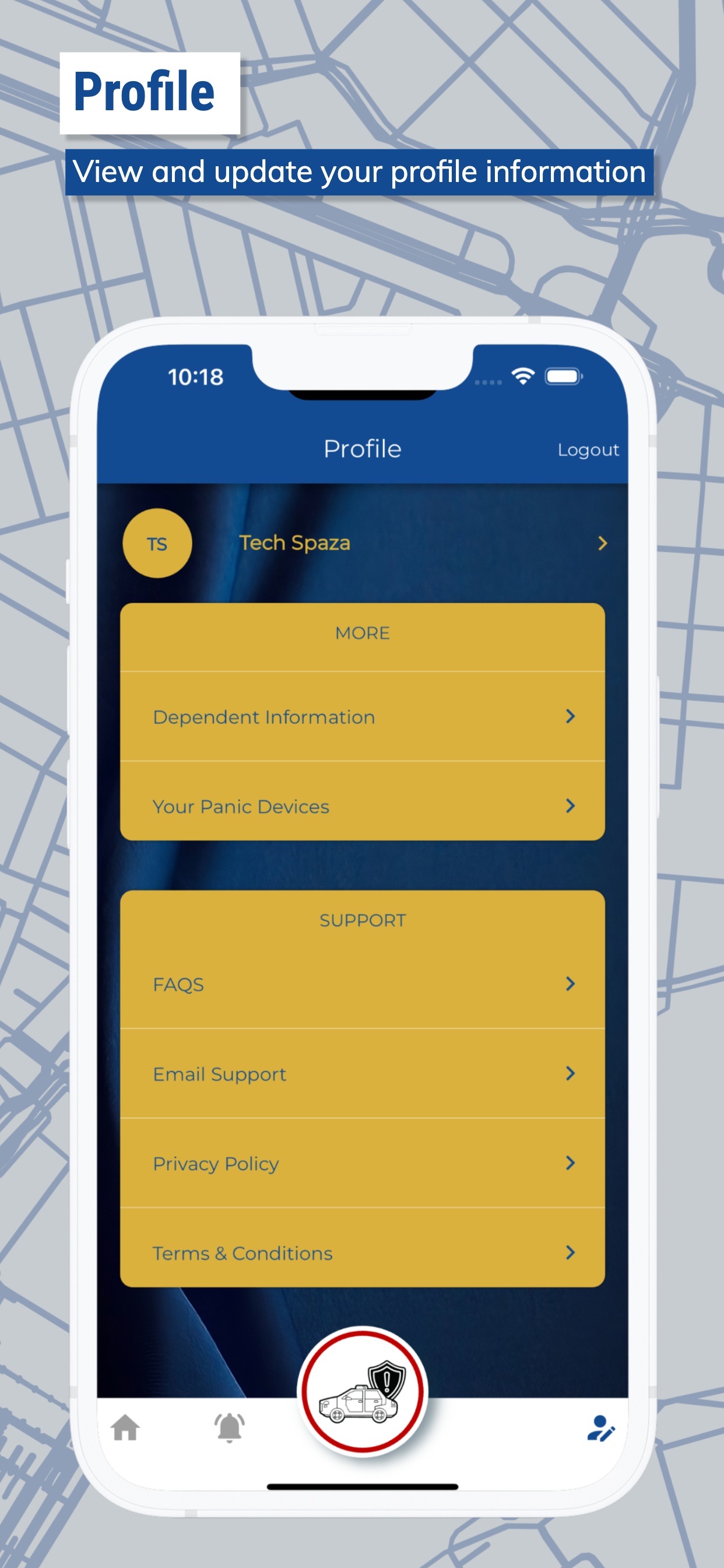 Screenshot 4 of Gauteng e-Panic Button