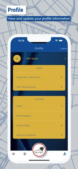 Gauteng e-Panic Button iPhone screenshot 4