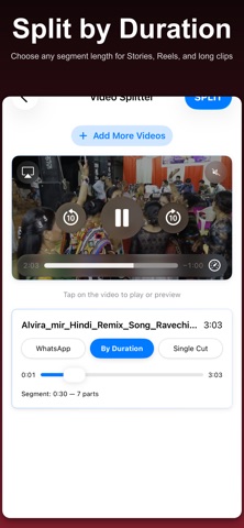 Video Splitter - Split Videos screenshot